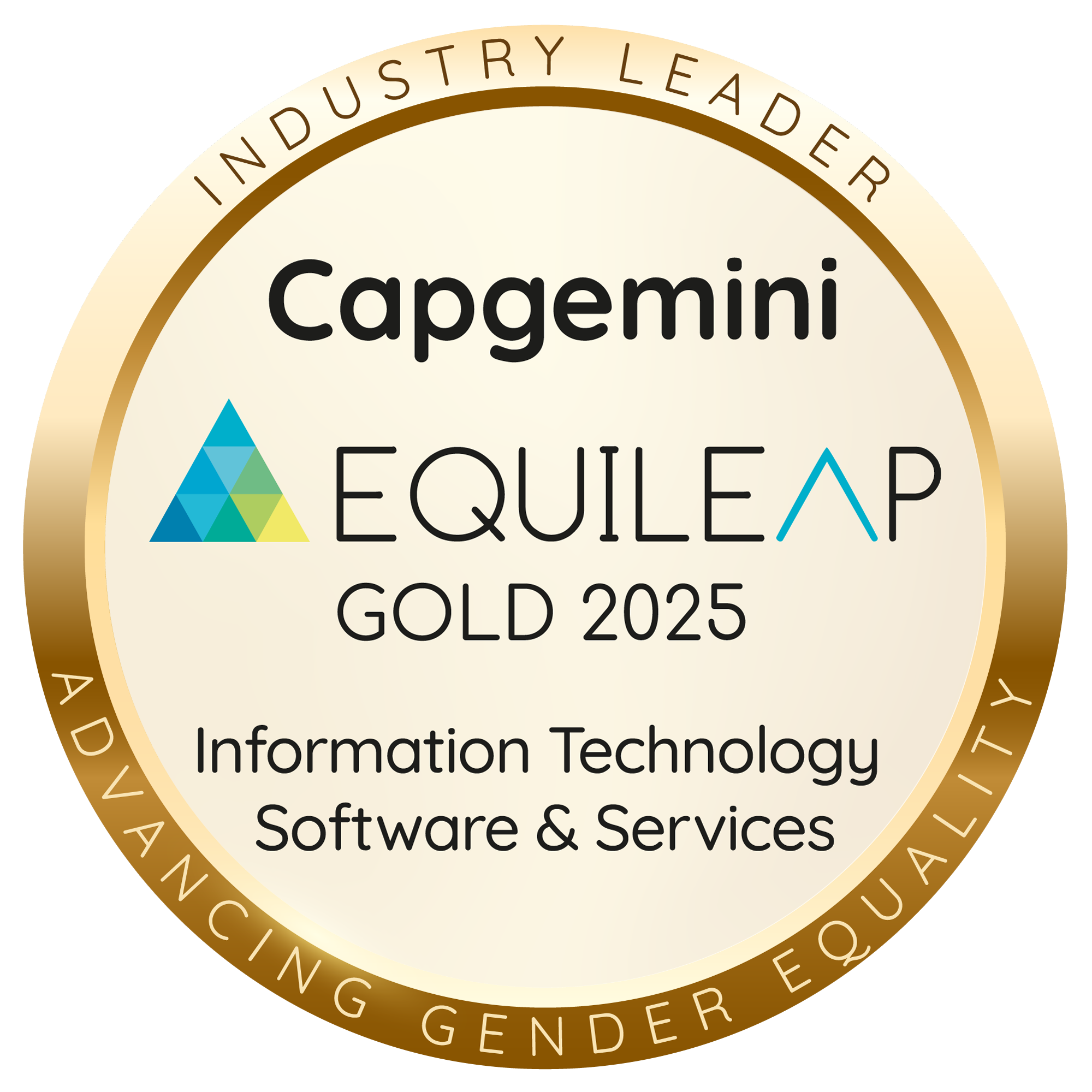 Capgemini Gold Seal 2025