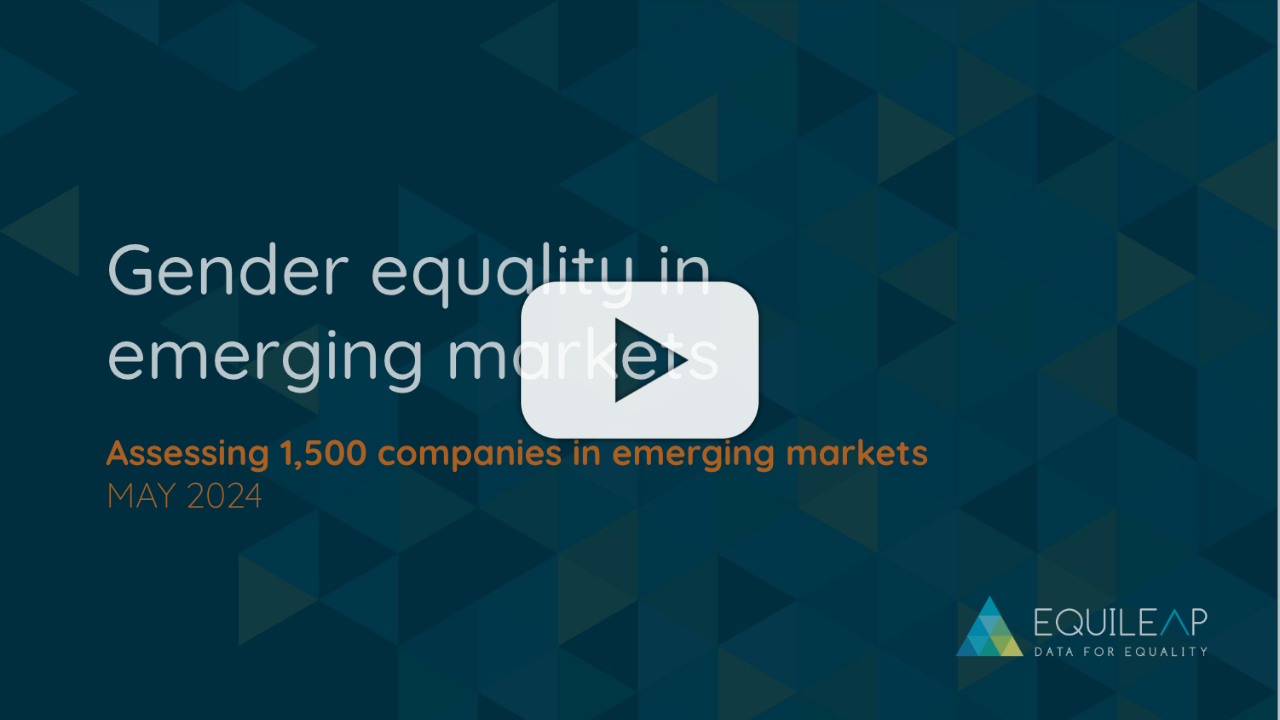Equileap Emerging Markets 2024 Webinar